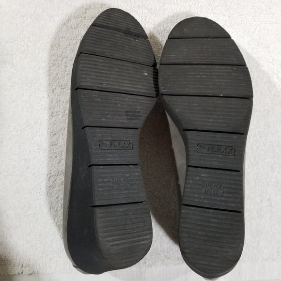 The Flexx brushed gray wedge heel shoes - Picture 7 of 8